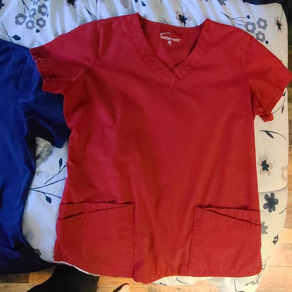 Scrub tops